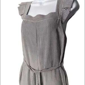 Monteau flutter romper seersucker summer comfort outfit everyday style SM